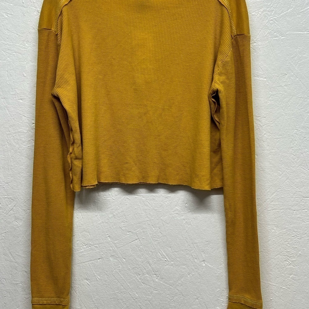 Wild fable women's boxy long sleeve
Waffle henley t-Shirt - Picture 2 of 8
